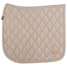 Saddle Pad Eskadron Platinum Metallic Faux Leather Light Brown