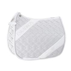 Saddle Pad Eskadron Platinum Pure Glitter Mesh White