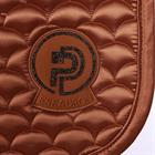 Saddle Pad Eskadron Platinum Satin Cloud Shetty Mid Brown