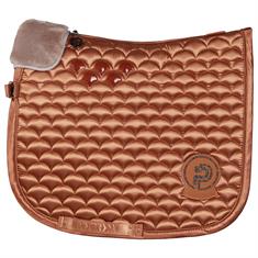 Saddle Pad Eskadron Platinum Satin Cloud Shetty Mid Brown