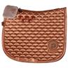 Saddle Pad Eskadron Platinum Satin Cloud Shetty Mid Brown