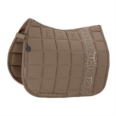 Saddle Pad Eskadron Platinum Softshell Big Square Dressage Light Brown