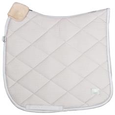 Saddle Pad Eskadron Platinum Velvet Croco Off White