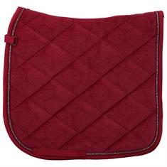 Saddle Pad Eskadron Reflexx Velvet Crystal Red