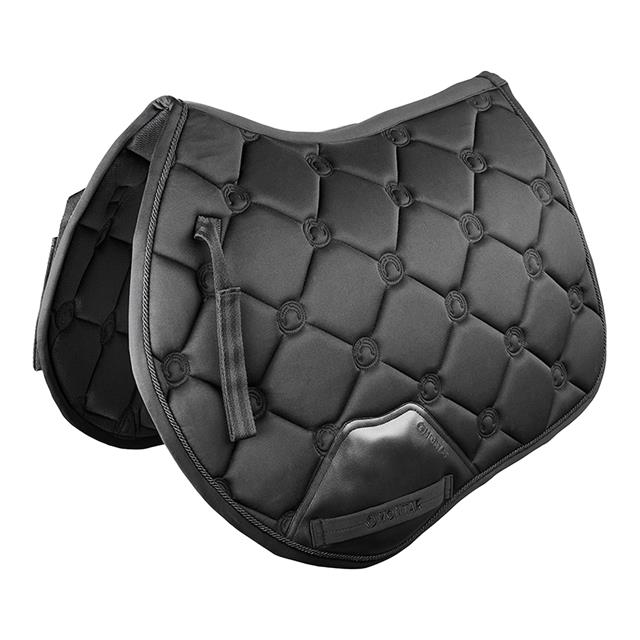 Saddle Pad Flow Jumping Montar Black