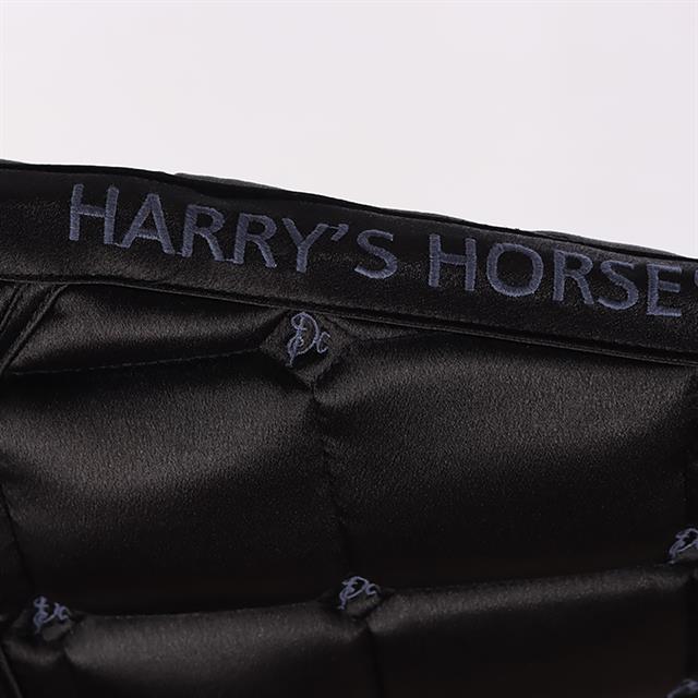 Saddle Pad Harry's Horse Denici Cavalli Indigo Satin Black