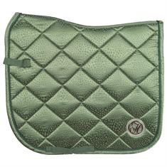 Saddle Pad Harry's Horse Reverso Leopard Green