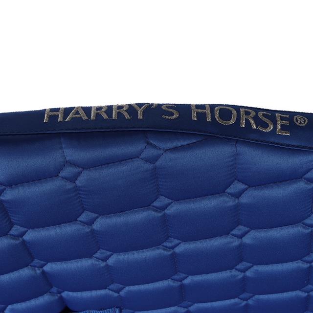 Saddle Pad Harry's Horse Reverso Satin III Blue