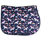 Saddle Pad HB Unicorn Shetlander Dark Blue