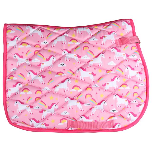 Saddle Pad HB Unicorn Shetlander Pink