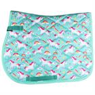 Saddle Pad HB Unicorn Shetlander Turquoise