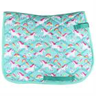 Saddle Pad HB Unicorn Shetlander Turquoise