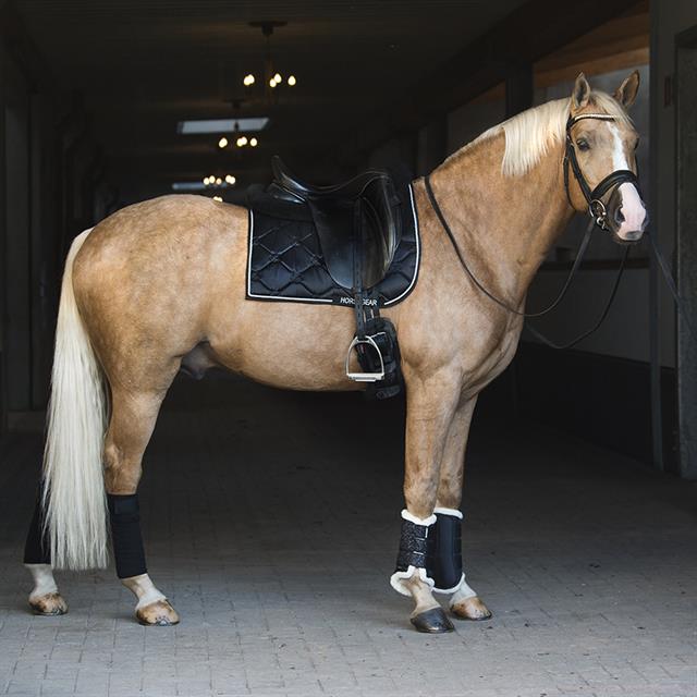 Saddle Pad Horsegear Bayesa Black