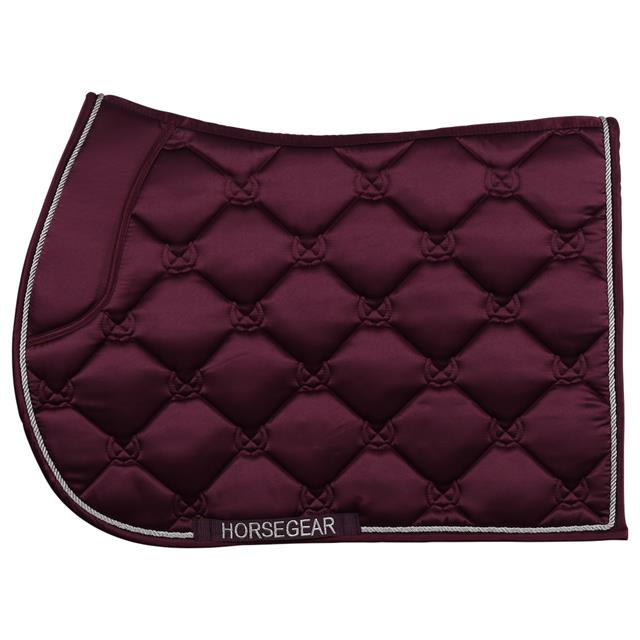 Saddle Pad Horsegear Bayesa Dark Purple