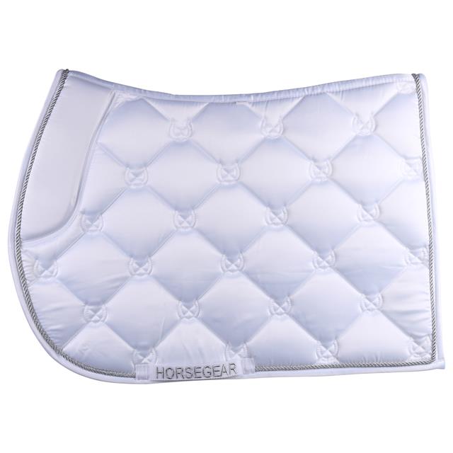 Saddle Pad Horsegear Bayesa White