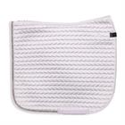 Saddle Pad Horsegear Competition Dressage White