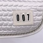 Saddle Pad Horsegear Competition Dressage White
