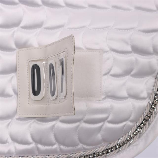 Saddle Pad Horsegear Competition Dressage White