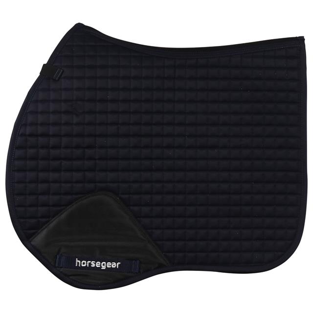 Saddle Pad Horsegear Dasar Dark Blue