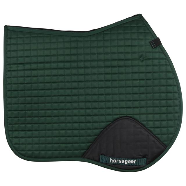 Saddle Pad Horsegear Dasar Dark Green