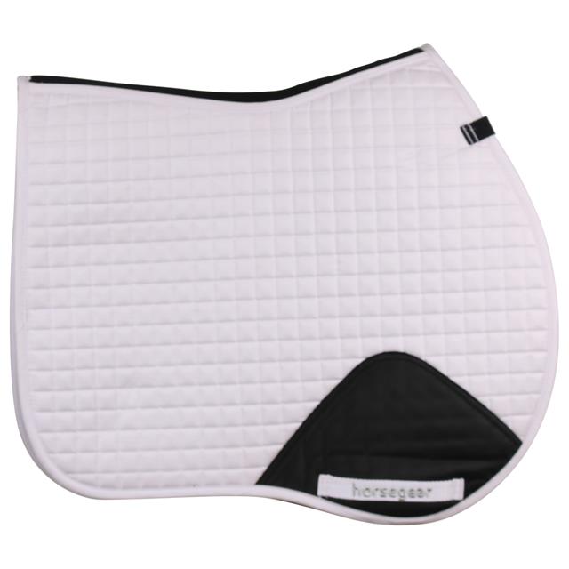 Saddle Pad Horsegear Dasar White