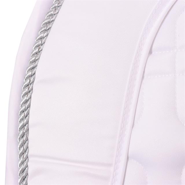 Saddle Pad HORSEGEAR Edgehill White-Silver