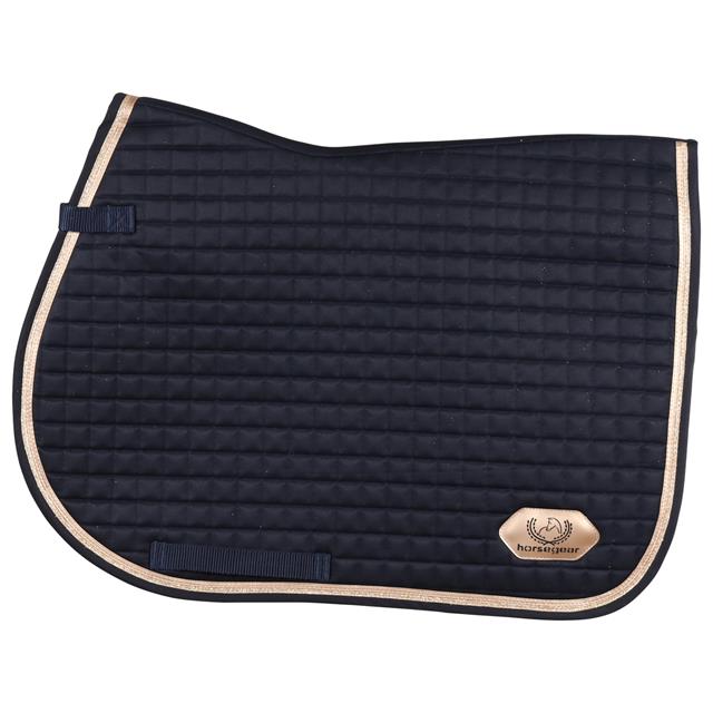 Saddle Pad Horsegear Equitatus Dark Blue