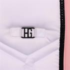 Saddle Pad HORSEGEAR HGBrean All-Purpose White-Dark Pink