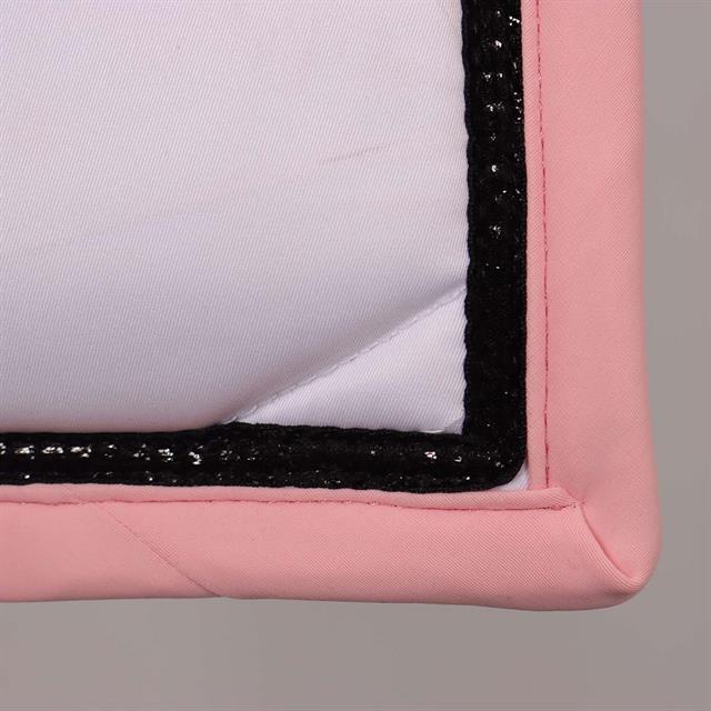 Saddle Pad HORSEGEAR HGBrean All-Purpose White-Dark Pink