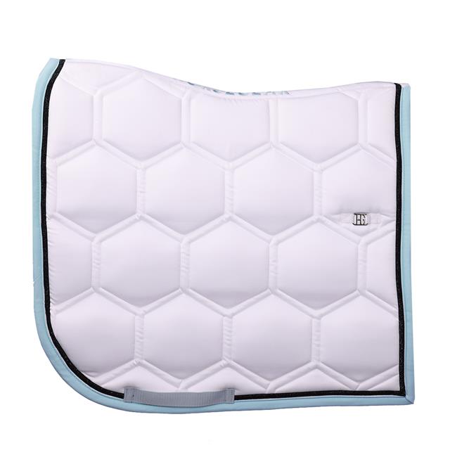 Saddle Pad Horsegear HGBrean DR White-Blue