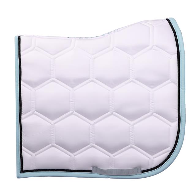 Saddle Pad Horsegear HGBrean DR White-Blue