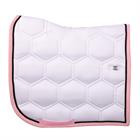 Saddle Pad Horsegear HGBrean DR White-Dark Pink