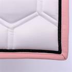 Saddle Pad Horsegear HGBrean DR White-Dark Pink