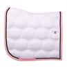 Saddle Pad Horsegear HGBrean DR White-Dark Pink