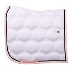 Saddle Pad Horsegear HGBrean DR White-Pink