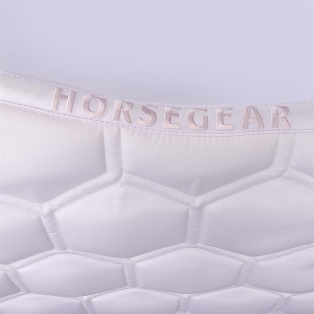 Saddle Pad Horsegear HGBrean DR White-Pink