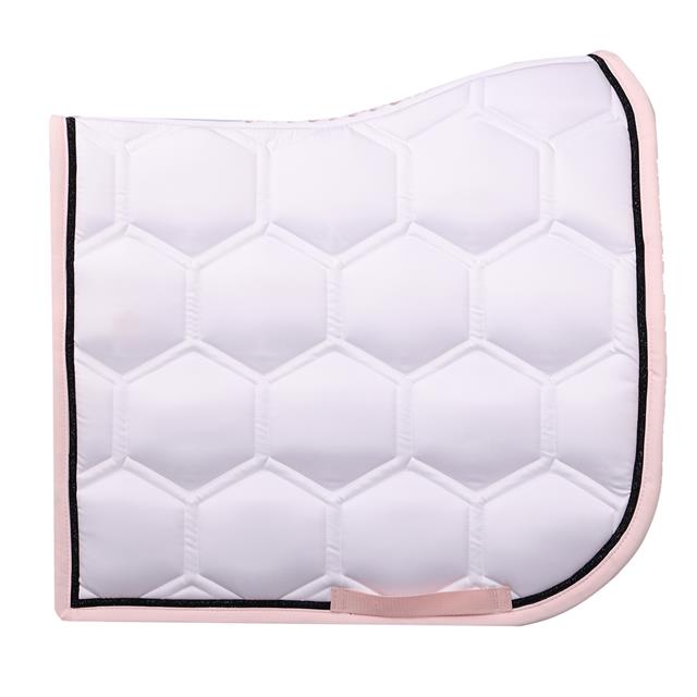 Saddle Pad Horsegear HGBrean DR White-Pink