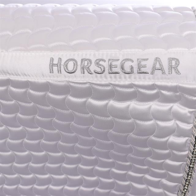 Saddle Pad Horsegear HGCompetition All-Purpose White