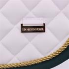 Saddle Pad Horsegear HGKemble VZH White-Green