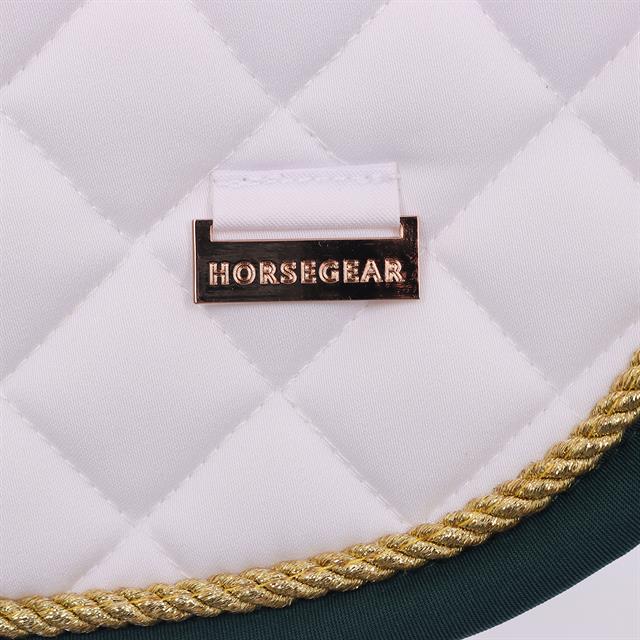 Saddle Pad Horsegear HGKemble VZH White-Green