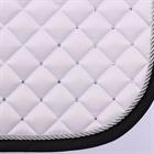 Saddle Pad Horsegear HGRatfort DR White-Black