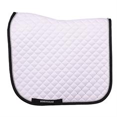 Saddle Pad Horsegear HGRatfort DR White-Black