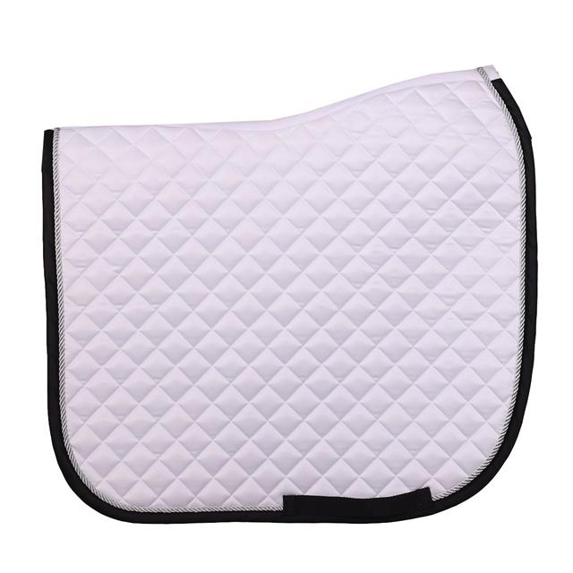 Saddle Pad Horsegear HGRatfort DR White-Black