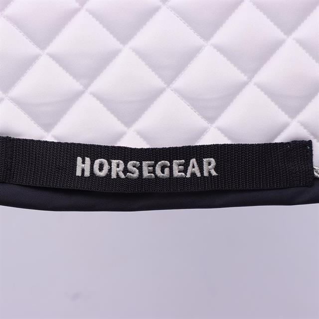 Saddle Pad Horsegear HGRatfort DR White-Dark Blue