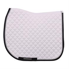 Saddle Pad Horsegear HGRatfort VZH White-Black