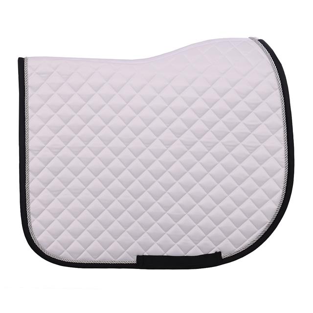Saddle Pad Horsegear HGRatfort VZH White-Black