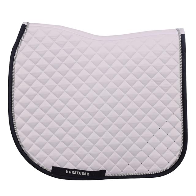Saddle Pad Horsegear HGRatfort VZH White-Dark Blue