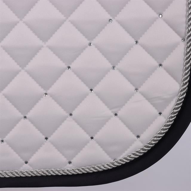 Saddle Pad Horsegear HGRatfort VZH White-Dark Blue