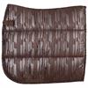 Saddle Pad Horsegear HGVelvet Stripe Brown