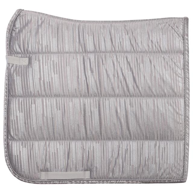 Saddle Pad Horsegear HGVelvet Stripe Silver